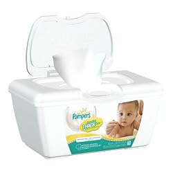 Pampers Sensitive ThickCare 1X Wipes 60 Count (Pack of 8)
