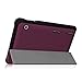 Fintie Slim Shell Case Cover for 10.1 Inch Android Tablet inclu. Dragon Touch A1 10.1, Alldaymall A10X 10.1, NeuTab N10 10.1, Tagital T10 10.1, Contixo Q102 10.1, Poofek 10.1 Inch Google Android Tablet, ProntoTec Nepro 10S 10 Inch, NEW Polatab Elite Q10.1 Android 4.4 Kitkat Tablet PC, ValuePad VP112 10, Shamo's New 10.1 Inch Google Android 4.4 Kitkat Tablet PC, Epassion E1 10.1, TouchTab 10.1(PLEASE check the complete compatible tablet list under Product Description) - Purple