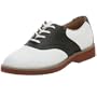 Jumping Jacks Cheerleader III Saddle Shoe (Toddler/Little Kid),White/Black,1.5 W US Little Kid