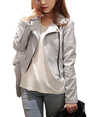 レディース PUレザー ショートジャケット ブルゾン 革ジャン レザー 革 ライダースジャケット オートバイジャケット バイクジャケット ハードスタイル アウトドア ジャンパー コート レディースファッション アウター 上着 スポーティー スポーツ ストリート カジュアル ラペルカラー ジップアップ 袖口ジッパー ウエストベルト 通勤 通学 レジャー トラベル 防寒 オリジナルアクセサリー付属 lma00186