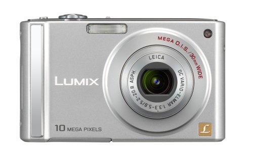Panasonic Lumix DMC-FS20S 10MP Digital Camera with 4x Wide Angle MEGA Optical Image Stabilized Zoom (Silver)