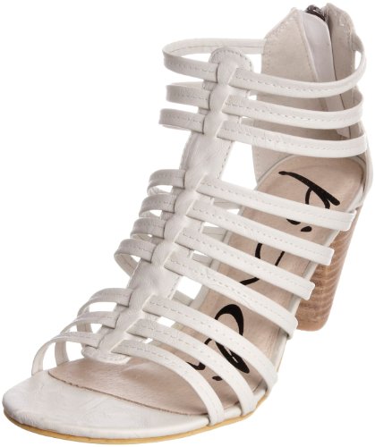 Gwendolin S0154-02 Damen Sandalette Weiss 40.5 EU 7 UK