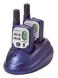 Topcom PMR Twintalker 3700 Duo CombiPack - Talkie walkie - 8 canaux - Portee max. 5 km - Ecran LCD avec retroeclairage - Bleu