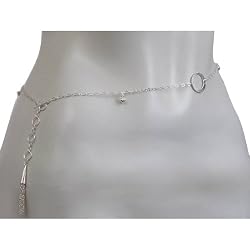 Perfect Gift for Her Silver Belly Chain