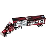 Atlanta Falcons 2004 NFL Limited Edition Die-Cast 1:80 Michael Vick Superstars Tractor Trailer Semi Truck Collectible