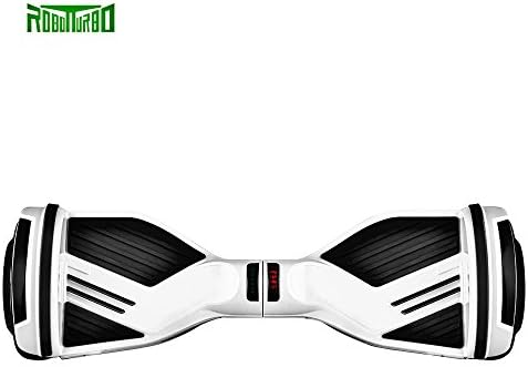 Robotturbo Hoverboard, Self Balancing Scooter with Certified Battery Pack (white)