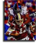 Completely Handpainted American Football Sport Painting, Custom Order FL4825, Oil on Canvas, with Option to Paint Jerry, Brett & Co. from Any Other Favorite Photograph or Picture, Unframed, Size 12" x 18" inch