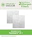 Crucial Vacuum Micro Filtration Filters Replacement - Compatible with Kenmore Part # 20-86883, 86883, 40321 - Allergen Foam Filters Fit Kenmore CF1 Micro Filtration, Progressive Filter (2 Pack)