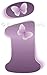 Wall Letter Stickers Custom Name Decals Girls Personalized Initial Baby Nursery Kids Room Decor Child Playroom Bedroom Home Vinyl Alphabet Removable Peel Stick Butterflies (Letter i Purple Butterfly)