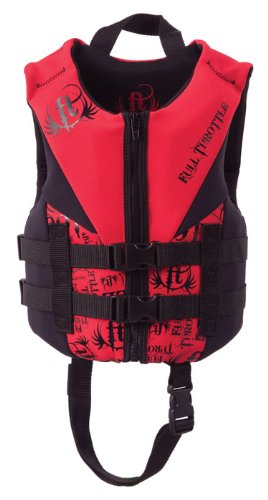 Full Throttle Child Soft Poly-Span Flex-Back Watersport Vest (Neoprene Type)