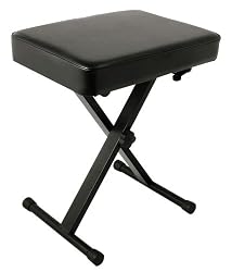 YAMAHA BLACK METAL PADDED KEY BENCH