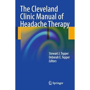 41d8MVPVH5L. SL500 AA300  The Cleveland Clinic Manual of Headache Therapy