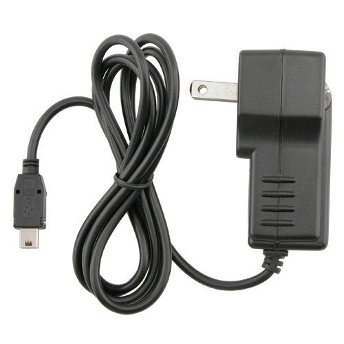 Travel Charger for Creative Zen Vision V Plus, Black