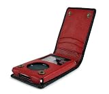 Proporta Ted Baker Leather Case Apple iPod (iPod Classic 80GB / 120GB) - Black & Cranberry