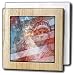 Perkins Designs USA - Patriotic Lady Liberty digital collage features the Statue of Liberty and American flag - Tile Napkin Holders
