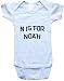 N IS FOR NOAH / Hurry Up - Name-series - White or Blue Onesie / Baby T-shirt