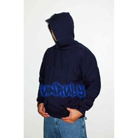 Size: X-LARGE, Men's NAVY Pullover Hoodies Fleece. 80% Cotton/20% Poly Fashion Sweatshirts Great for Snow/ Winter / Gift!