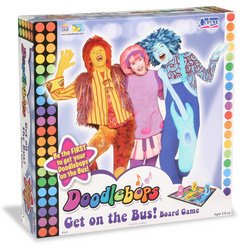 Doodlebops Get on the Bus Board Game