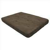 Ameriwood 6 Coil Futon Chocolate Brown