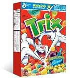 General Mills Trix Cereal, 10.7 oz (Pack of 4)
