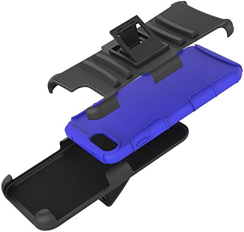 Armor case,Hubanbei Armour Case for iPhone 7 Plus (Deep blue)