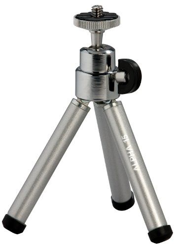 Cullmann Alpha 15 Ministativ mit Kugelkopf silber
