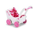 Chic 2000 425 94 - Holz Puppenwagen Flowers, rot
