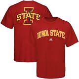 adidas Iowa State Cyclones Red Relentless T-shirt