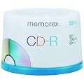 Memorex M00285 CD-R 52x 50 Pack Cakebox