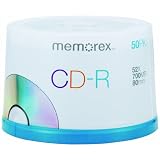 Memorex M00285 CD-R 52x 50 Pack Cakeboxby Memorex
