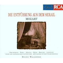 Mozart: Die Entf�hrung aus dem Serail (Gesamtaufnahme(ital.),Aufnahme 1978)