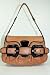 Fendi Handbags Tan (Camel) with Black Trim Leather 8BR551