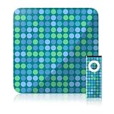 Big Dots Blue Design Apple TV Skin Decal Protective Sticker