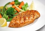 baked bean meals:Wallmonkeys Peel and Stick Wall Decals - Grilled Chicken with Fresh Vegetables - 24