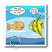 Rich Diesslins Funny General - Editorial Cartoons - Fish Musing - Iron on Heat Transfers