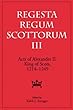 The Acts of Alexander (Regesta Regnum Scottorum)