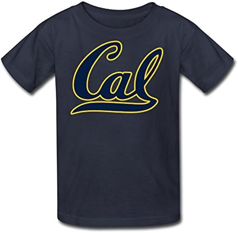 AMAG University Of California Berkeley Cal Logo Children Boys And Girls Tee Navy Size S