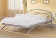 Coaster Modern Contemporary Platform Bed, Silver Metal Finish, Queen