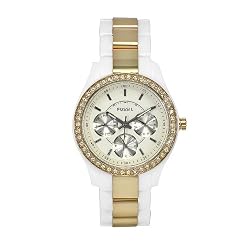 Fossil Women's ES2805 Stella Acrylic Bracelet With Dial Watch