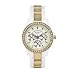 Fossil Ladies Gold Ip And White Stella Watch ES2805