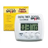 School Smart Digital Timer - 2 3/4 x 2 3/4 inches