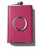 Pink-8oz Shot Flask with Bonus RFIC Card Blocker Gift Set by Freedom Shot Flasks. Gift box included. (1)