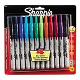 Sharpie RT Retractable Permanent Markers, 12 Pack