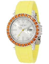 I by Invicta Womens IBI-10067-004 Yellow Polyurethane Watch
