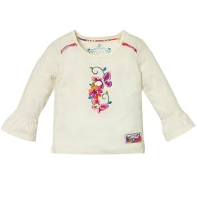 The Children's Place Baby-Girls Embroidered Butterfly Top