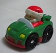Little People Wheelies Holiday Santa in Green Car