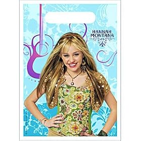 Hannah Montana Party Treat Bags 8 ct