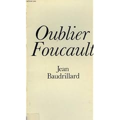 OUBLIER FOUCAULT