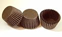 #5 Brown Glassine Paper Candy Cup Cups 200 Count