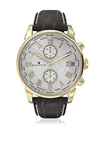 Executive Reloj de cuarzo Man Double Breasted Marrón 42 mm